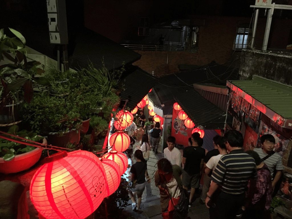 台湾・九份の階段